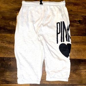 Pink sweatpants